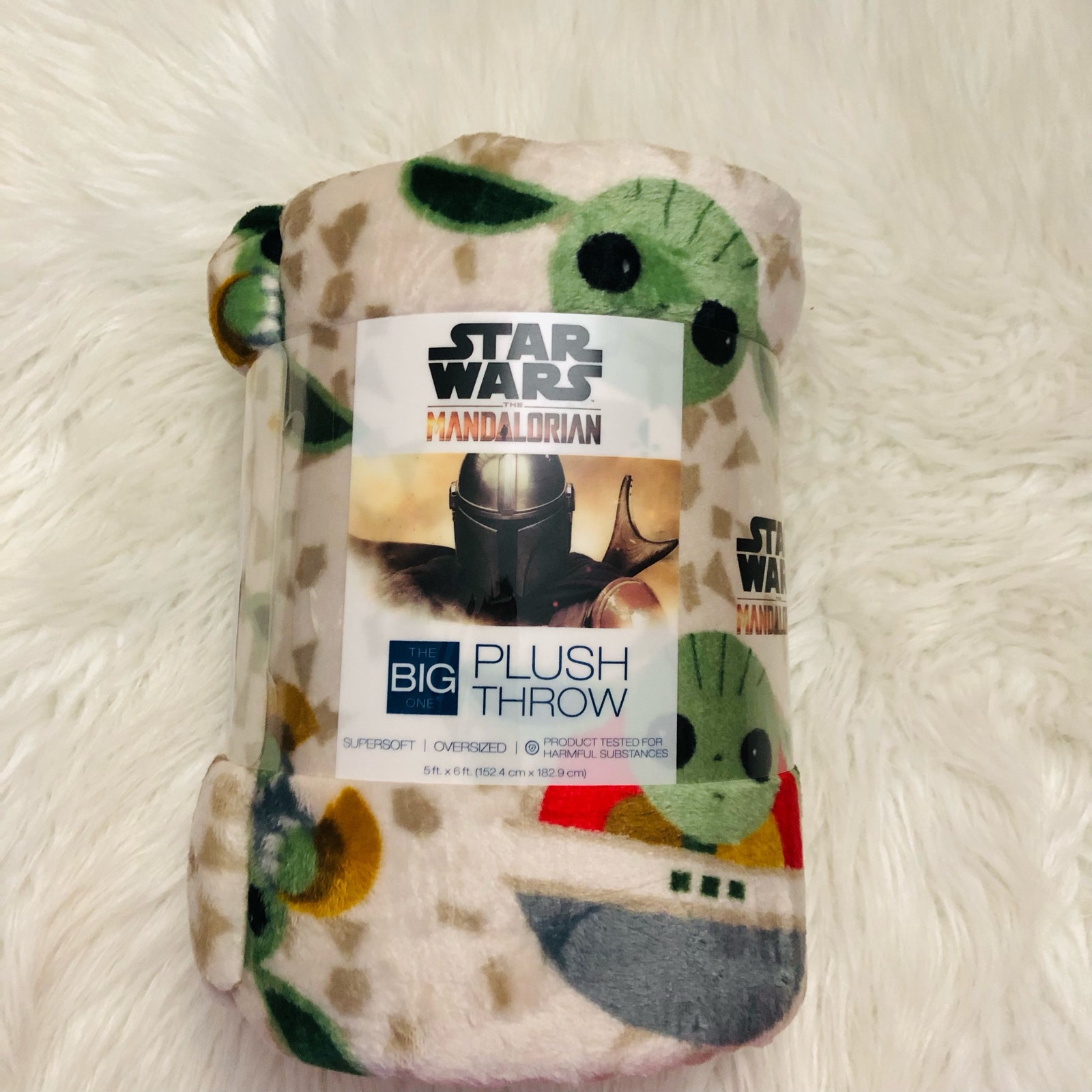 New Star Wars Oversized Supersoft Printed Plush Throw Blanket By The Big One — image 5 of 5